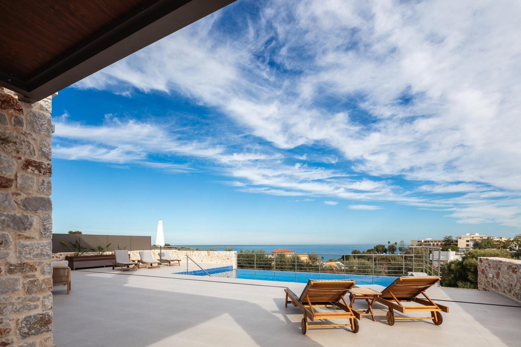 Oinolithos Luxury Villas Каламакі Екстер'єр фото