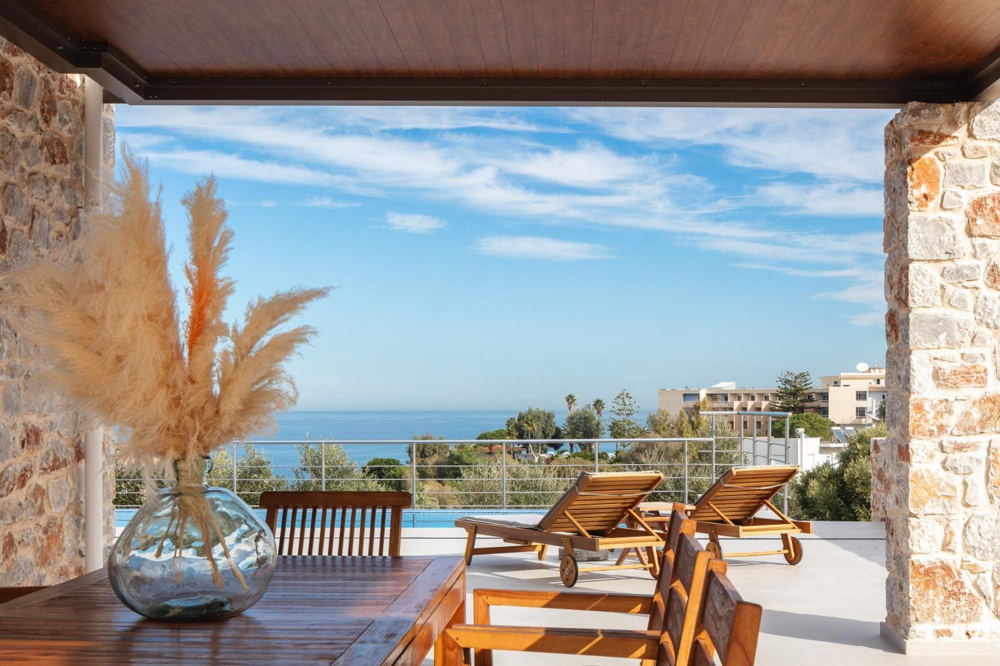 Oinolithos Luxury Villas Каламакі Екстер'єр фото