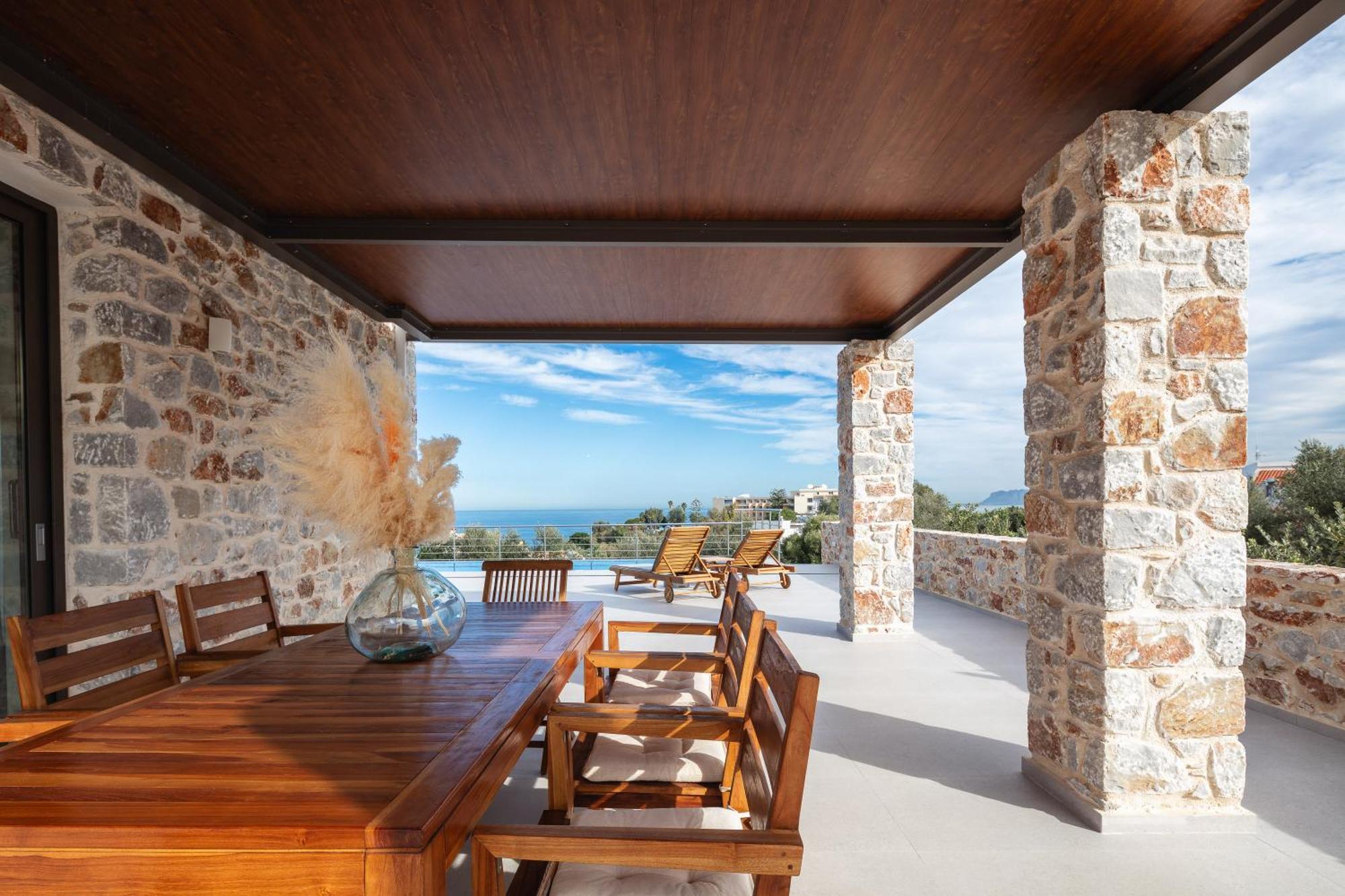 Oinolithos Luxury Villas Каламакі Екстер'єр фото