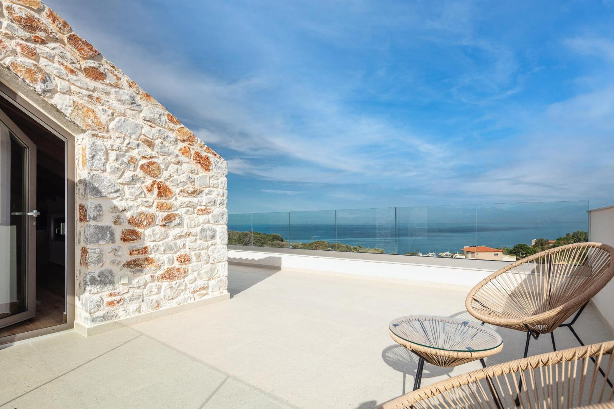 Oinolithos Luxury Villas Каламакі Екстер'єр фото